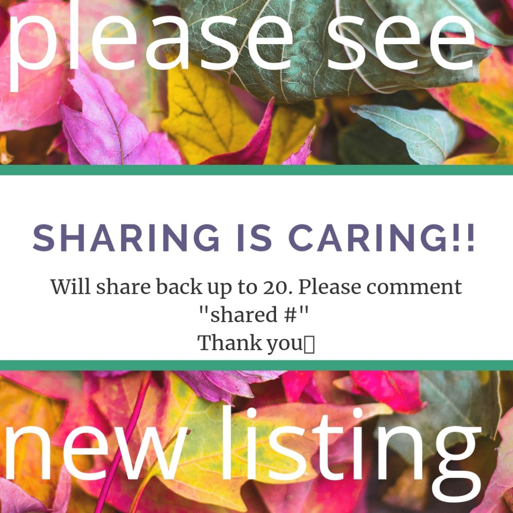 Please see new share listing